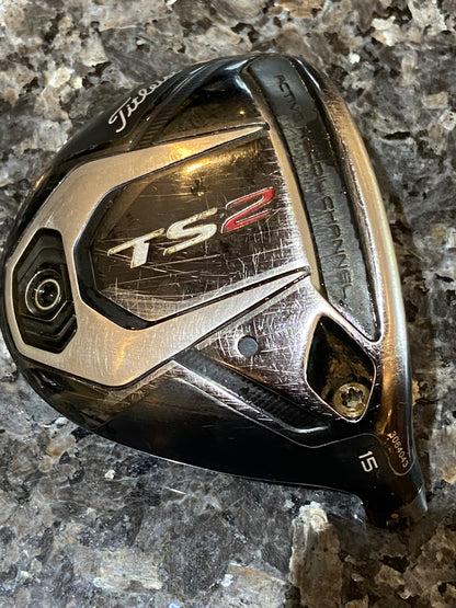 Titleist TS2 3 Wood / 15 Degree / Head Only