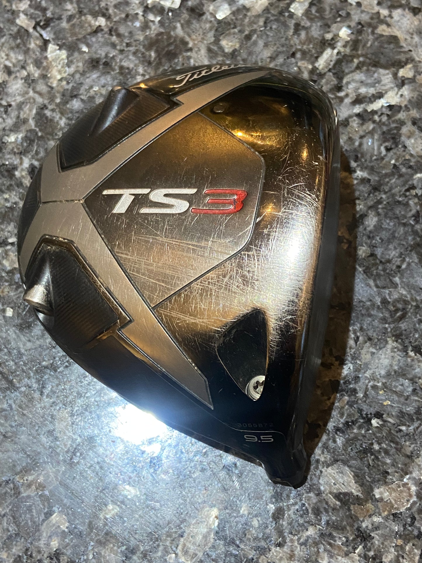 Titleist TS3 Driver  / 9.5 Degree / Head Only