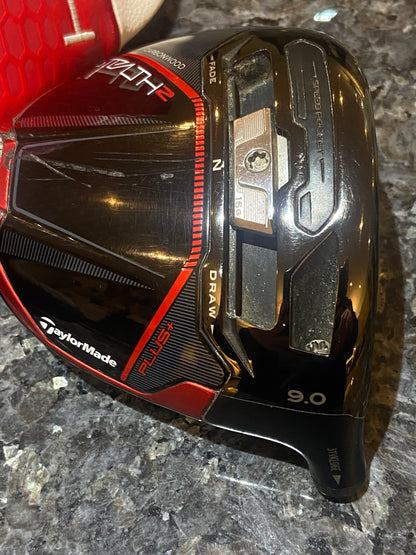 Taylormade Stealth2 Driver / 9 Degrees / Regular Riptide Small Batch Shaft