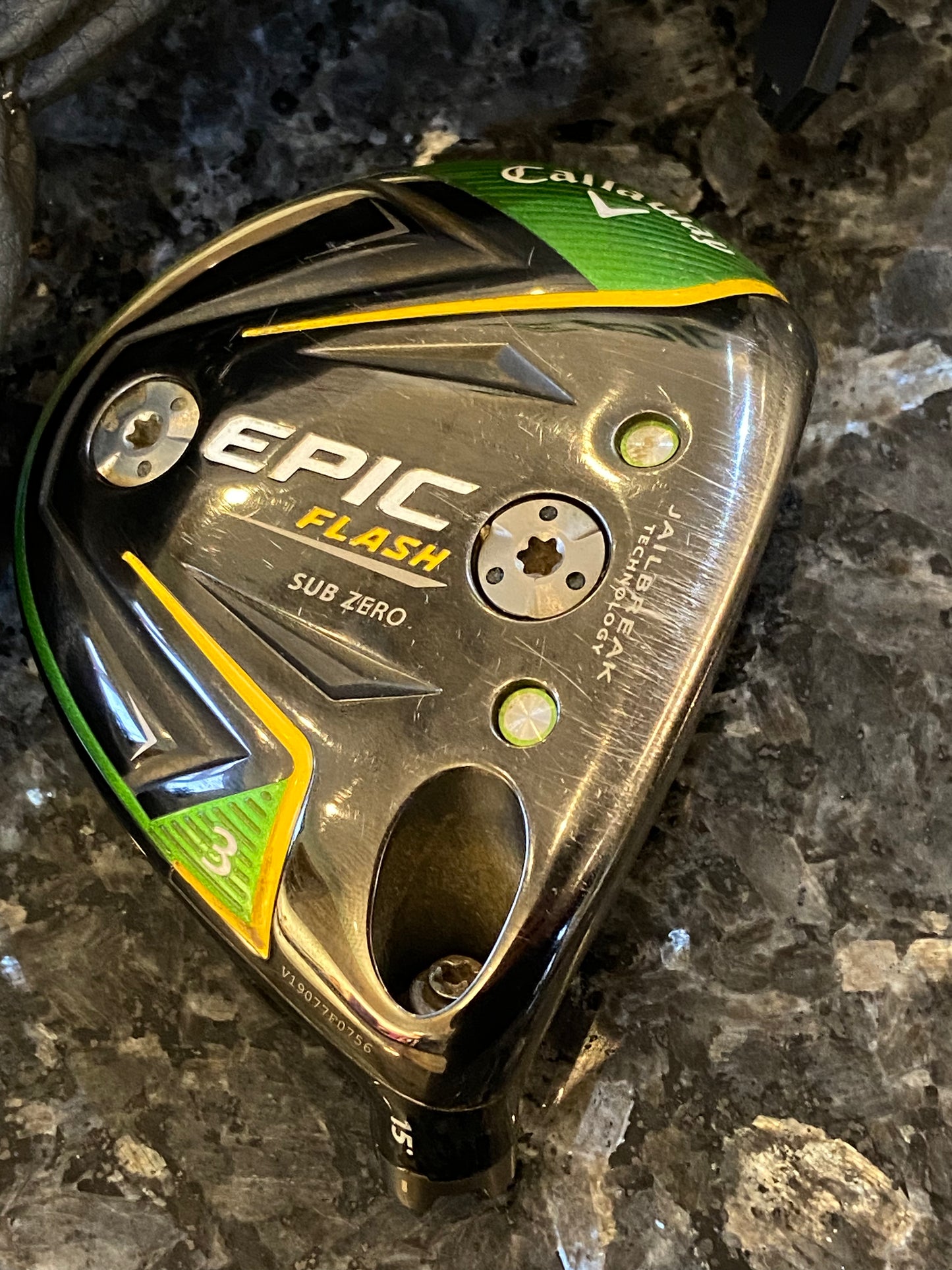 Callaway Epic Flash Sub Zero #3 Wood / 15 Degree / Head Only