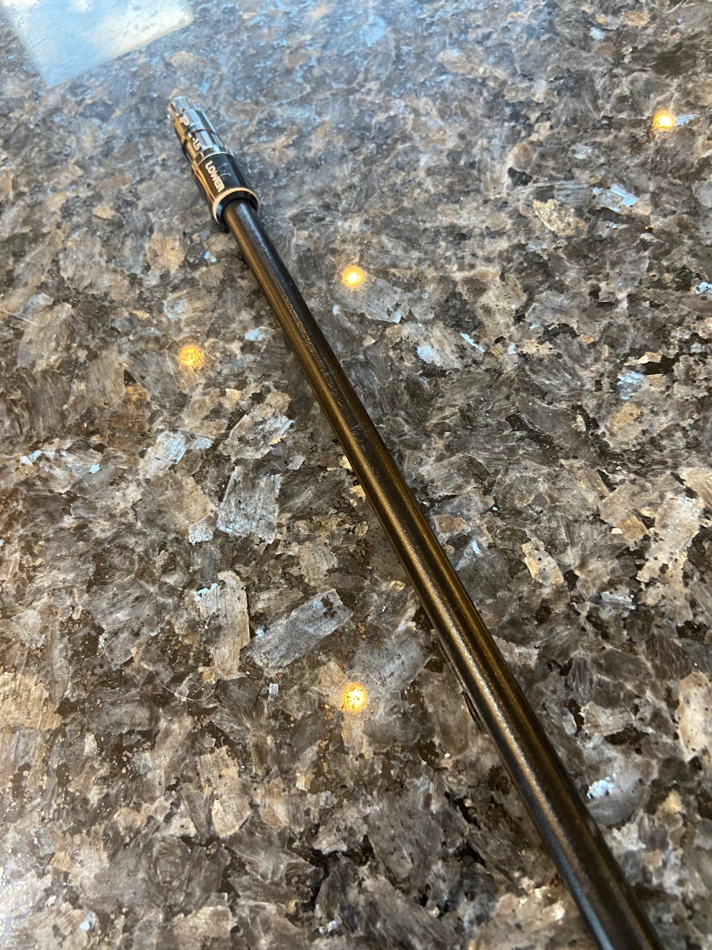 Matrix Ozik HD Black Tie 6M3 Driver Shaft \ X Flex \ TaylorMade Adaptor