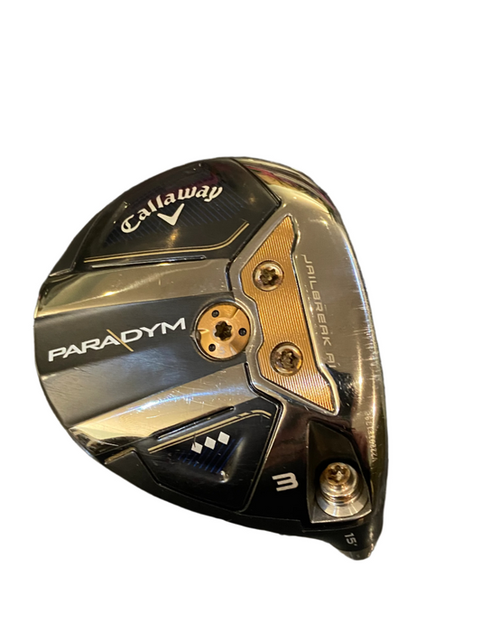 Callaway Paradym 3 Wood Head / 15 Degrees / Head Only