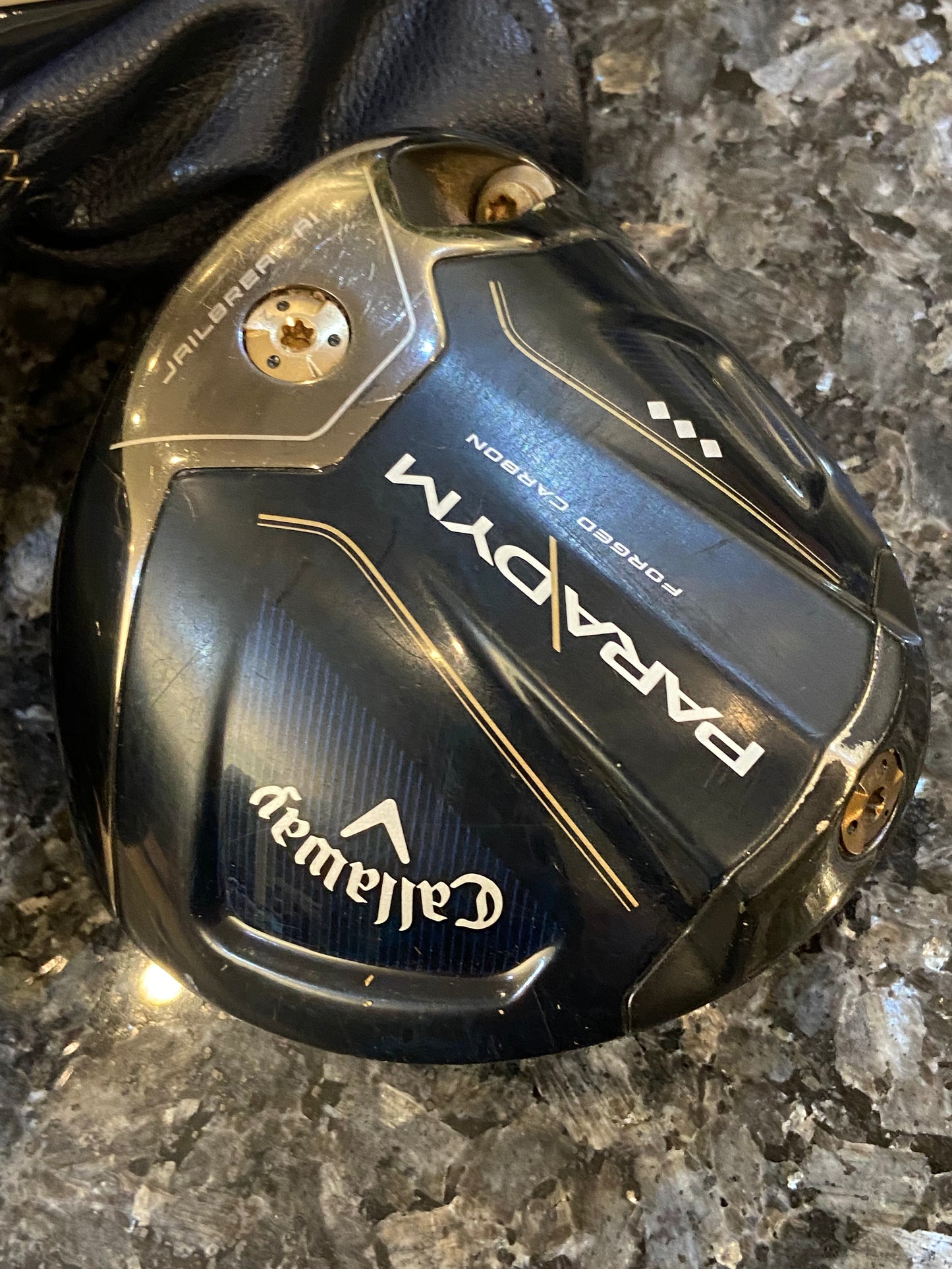 Callaway Triple Diamond Paradym 9 Driver Head + Headcover