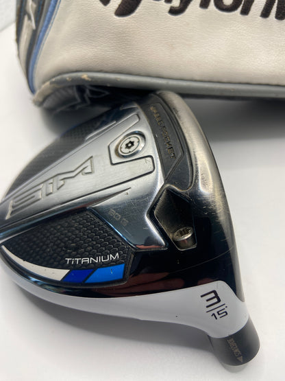TaylorMade SIM Titanium #3 Wood / 15 Degrees / Head Only