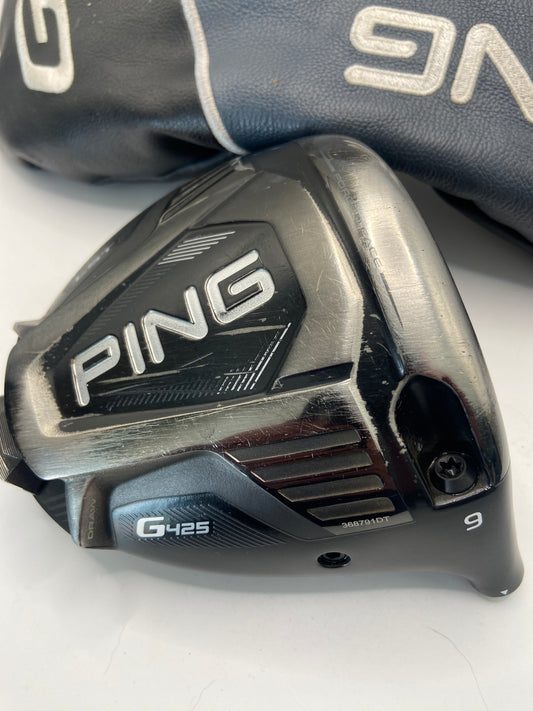 Ping G425 LST Driver / 9 Degree / Head and Headcover
