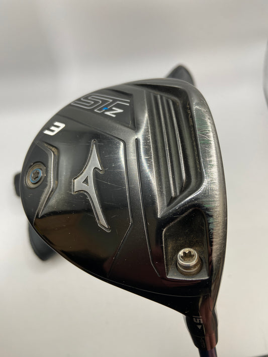 Mizuno ST-Z #3 Wood / 15 Degree / Regular Flex EvenFlow Riptide CB 60 Shaft