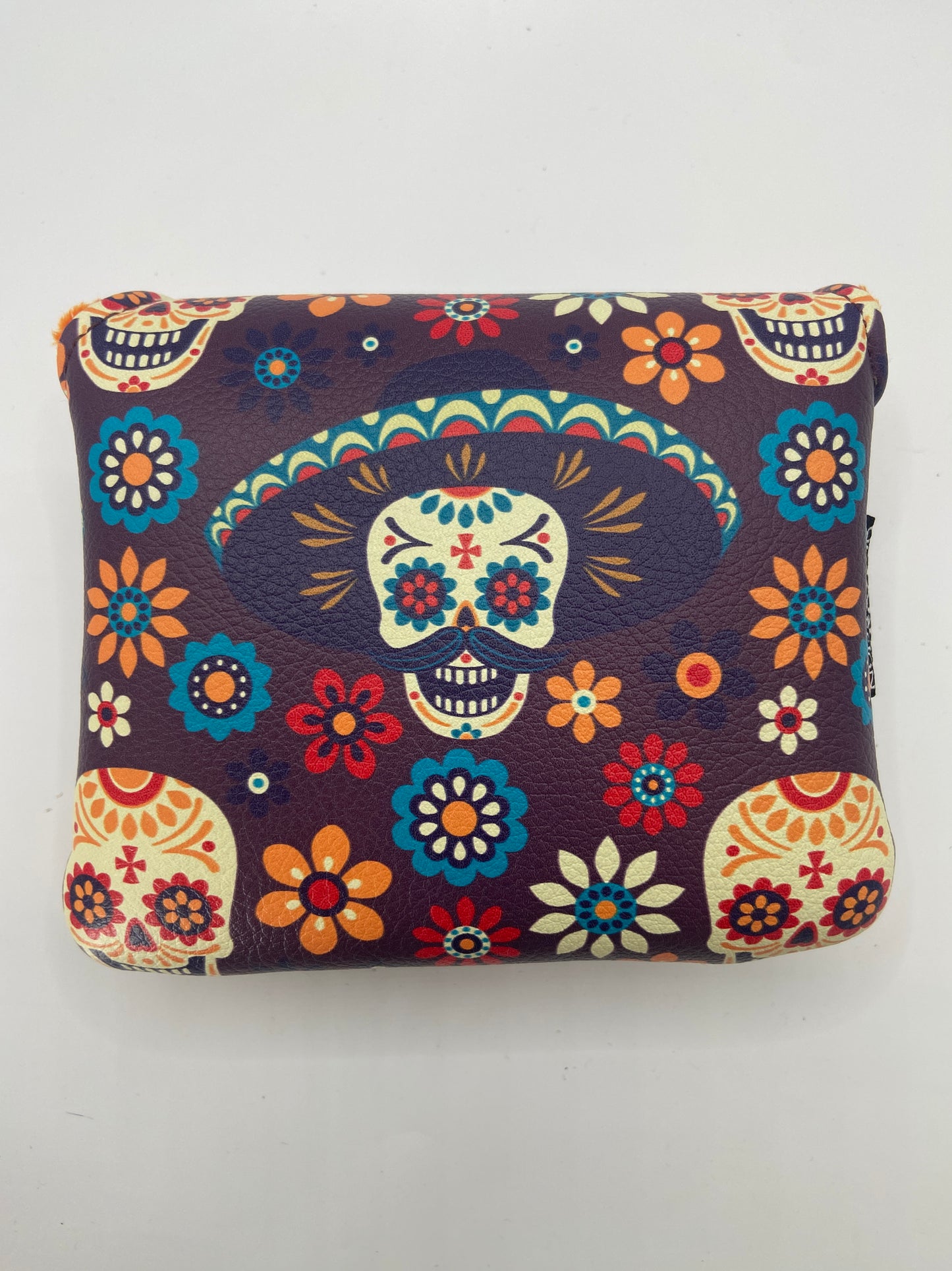 Putter Headcover / Day of the Dead / Mid Mallet / Magnetic Closer