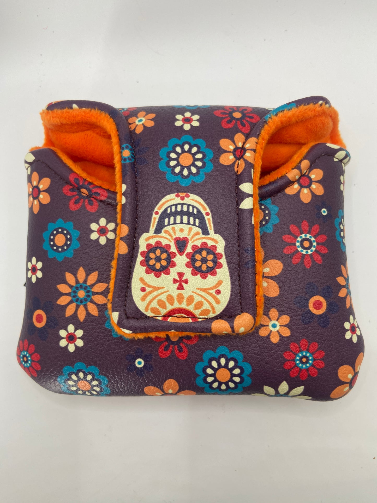 Putter Headcover / Day of the Dead / Mid Mallet / Magnetic Closer