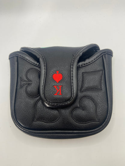 Golf Putter Headcover - For Large Mallet Putter - The KING - Magnetic Closer