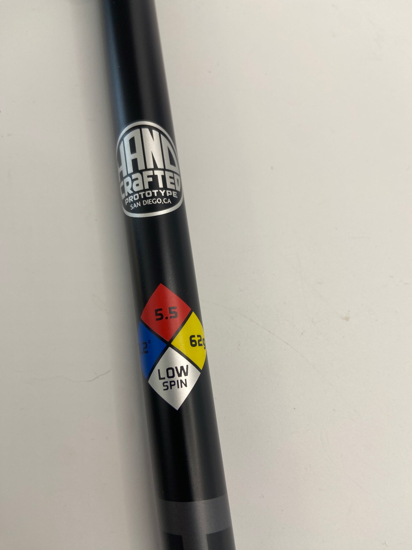 HZRDUS Black Handcrafted 62 Driver Shaft / Regular Flex / Taylormade 2nd Gen