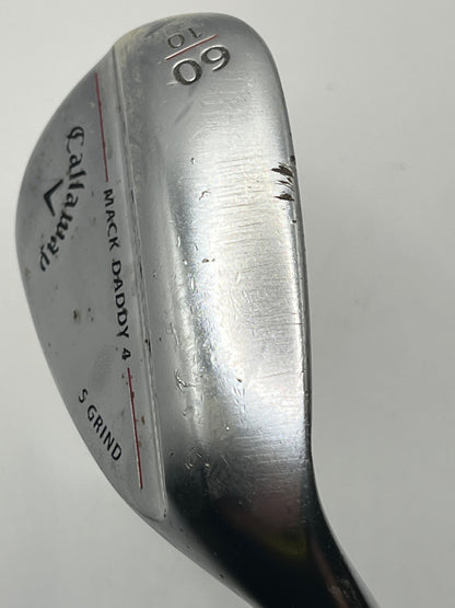 Callaway Mack Daddy 4 Wedge / 60 /  Stiff DG Tour Issue
