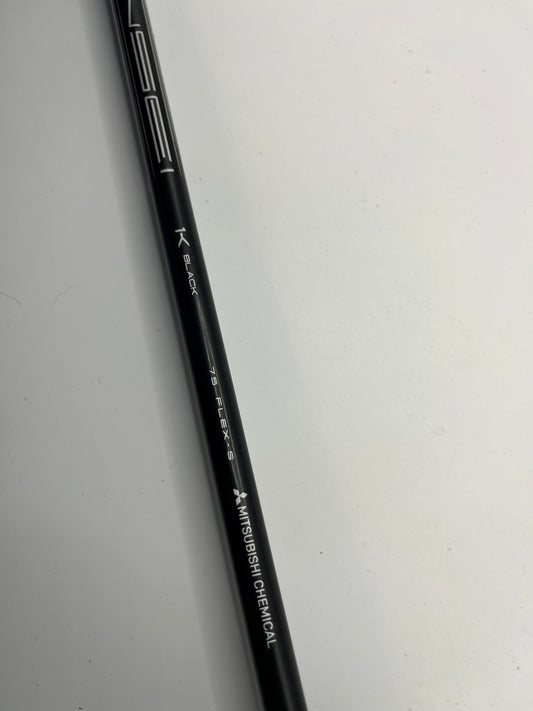 Mitsubishi Tensei 1K Black 75 #3 Wood Shaft / Stiff Flex / Titleist Adaptor