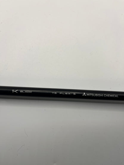 Mitsubishi Tensei 1K Black 75 #3 Wood Shaft / Stiff Flex / Titleist Adaptor