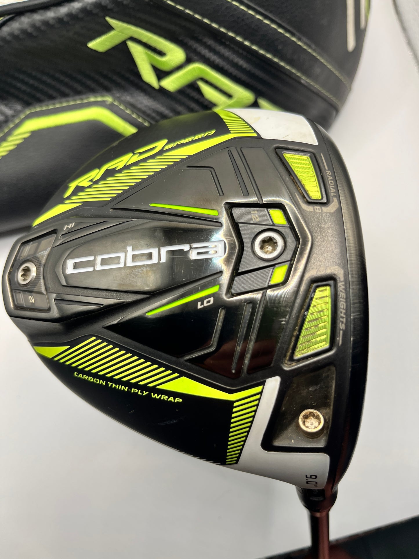Cobra Radspeed Driver / 9 Degree / Stiff Flex Motore X 6-S shaft