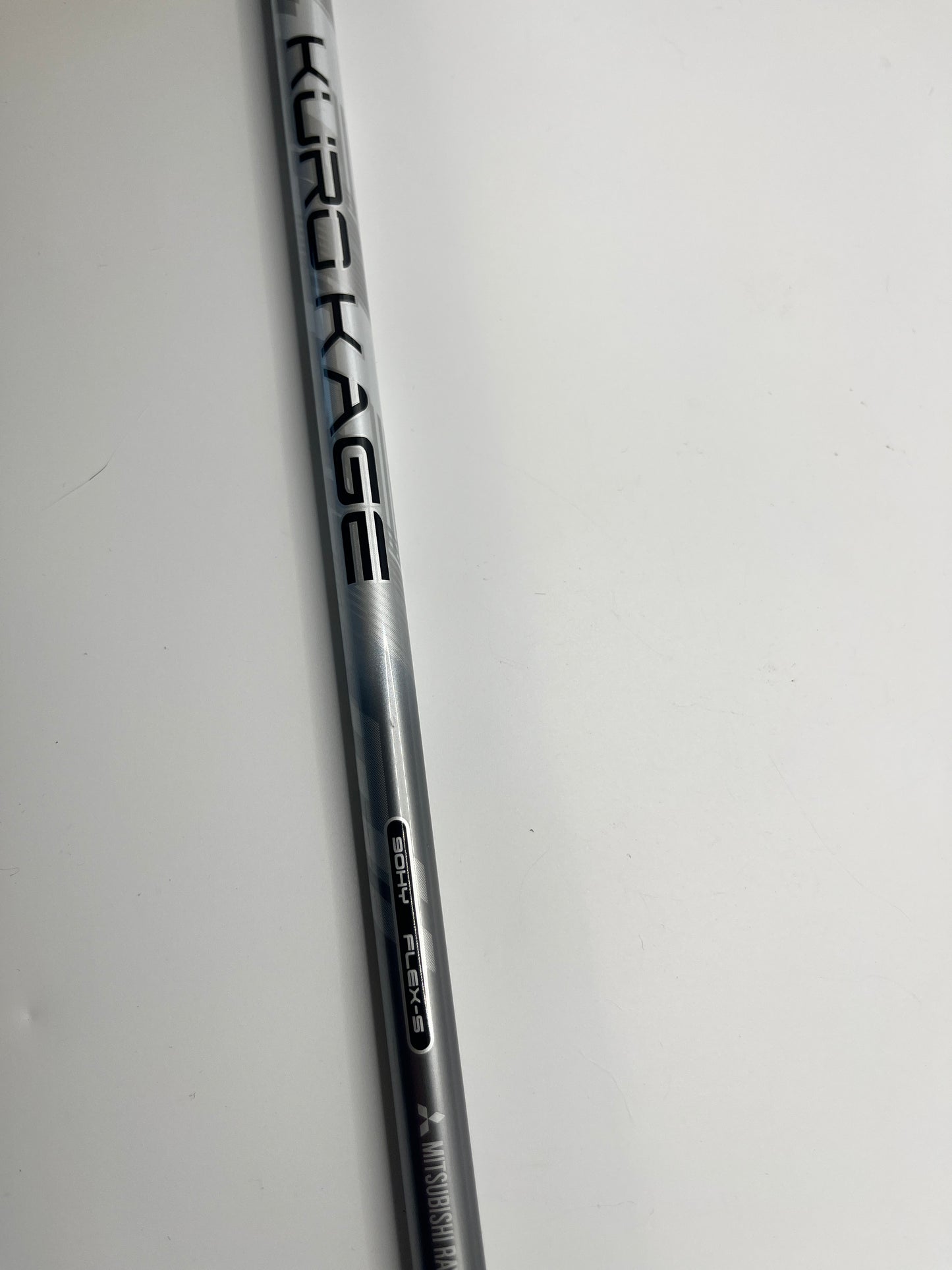 Mitsubishi Kurokage Black TiNi Hybrid Shaft / Stiff Flex / Taylormade Adaptor