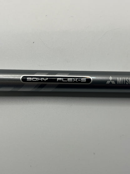 Mitsubishi Kurokage Black TiNi Hybrid Shaft / Stiff Flex / Taylormade Adaptor