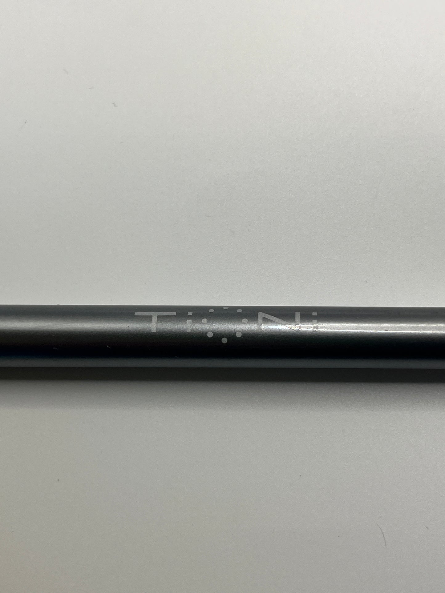 Mitsubishi Kurokage Black TiNi Hybrid Shaft / Stiff Flex / Taylormade Adaptor