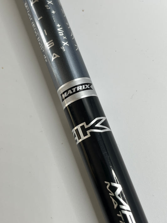 Ozik Matrix Black Tie 65M #3 Wood Shaft \ Stiff Flex \ Cobra Adaptor