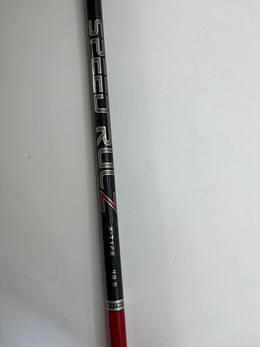 Ozik Matrix Speed Rulz A-Type Driver Shaft \ Stiff Flex \ Taylormade Adaptor