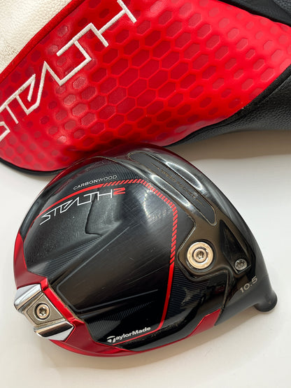 Taylormade Stealth2 Driver / 10.5 Degrees / Head and Headcover Only