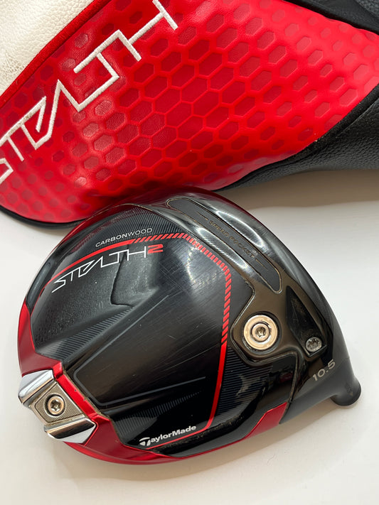 Taylormade Stealth2 Driver / 10.5 Degrees / Head and Headcover Only