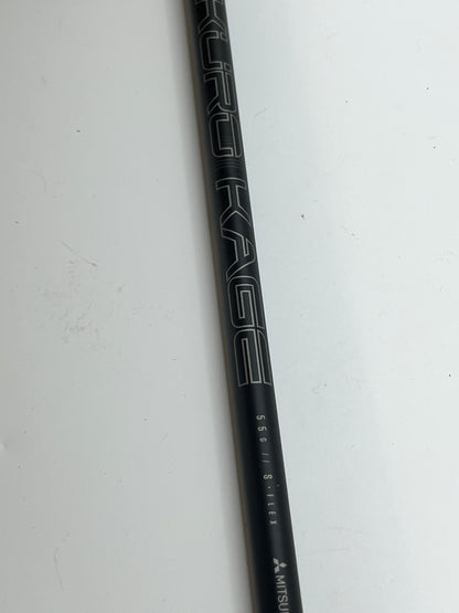 KuroKage Black Dual Core TiNi 55 #3 Wood Shaft / Regular Flex / Titleist Adaptor