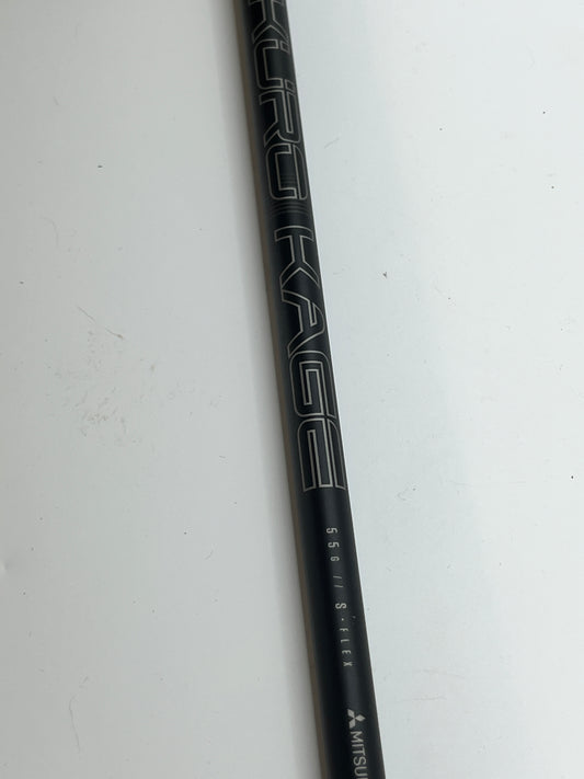 KuroKage Black Dual Core TiNi 55 #3 Wood Shaft / Regular Flex / Titleist Adaptor