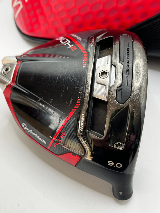 Taylormade Stealth2 Plus Driver / 9 Degrees / Head and Headcover Only
