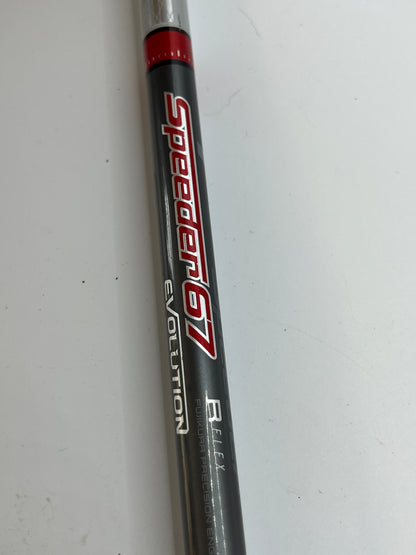 Speeder 67 Evolution Driver Shaft / Regular Flex / Taylormade Adaptor