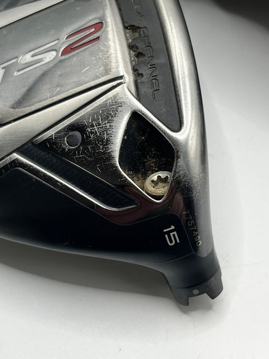 Titleist TS2 #3 Wood / 15 Degree / Head and Headcover Only