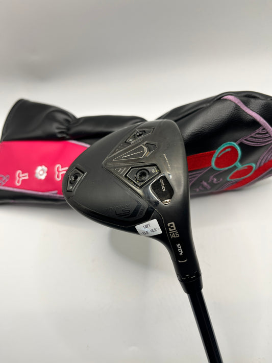 Cobra Darkspeed LS #3 Wood / 14.5 Degrees / Stiff / LINQ M40X Blue