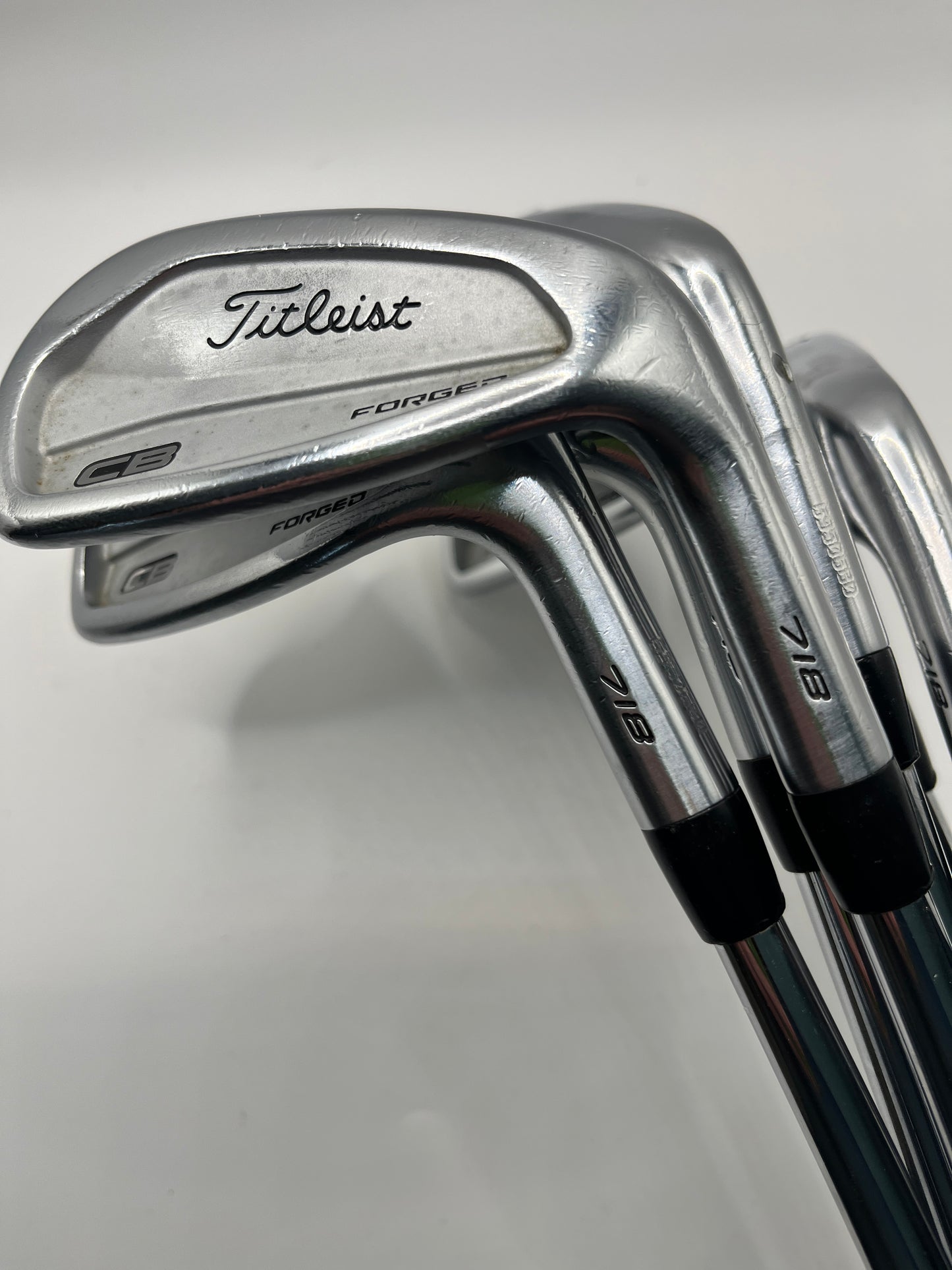 Titleist 718 CB Forged Irons / S300 Shafts / 5-PW Iron Set