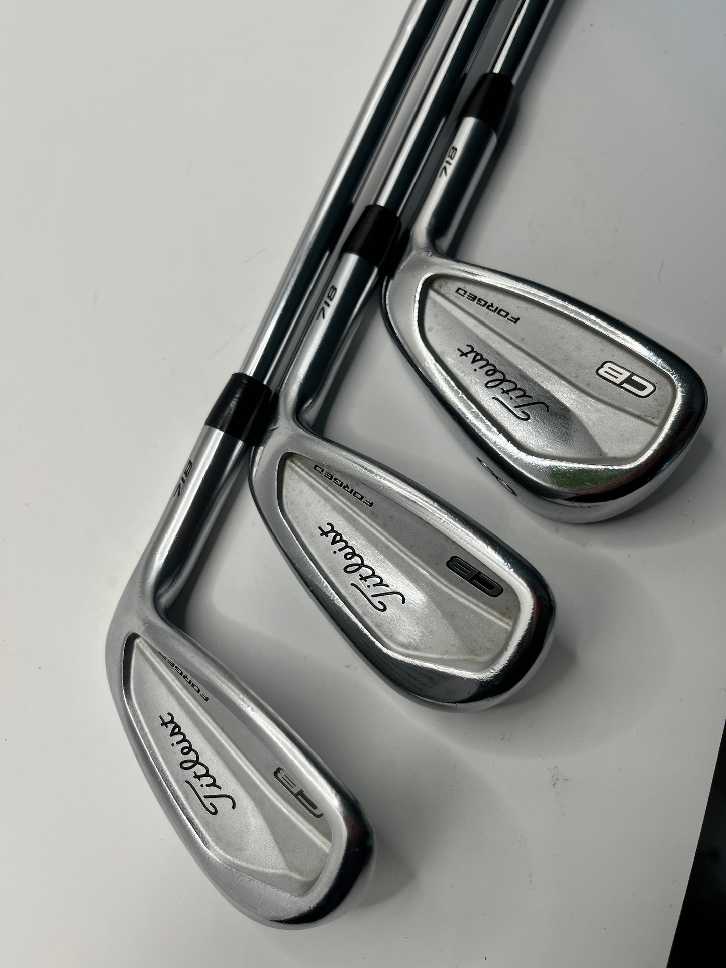 Titleist 718 CB Forged Irons / S300 Shafts / 5-PW Iron Set