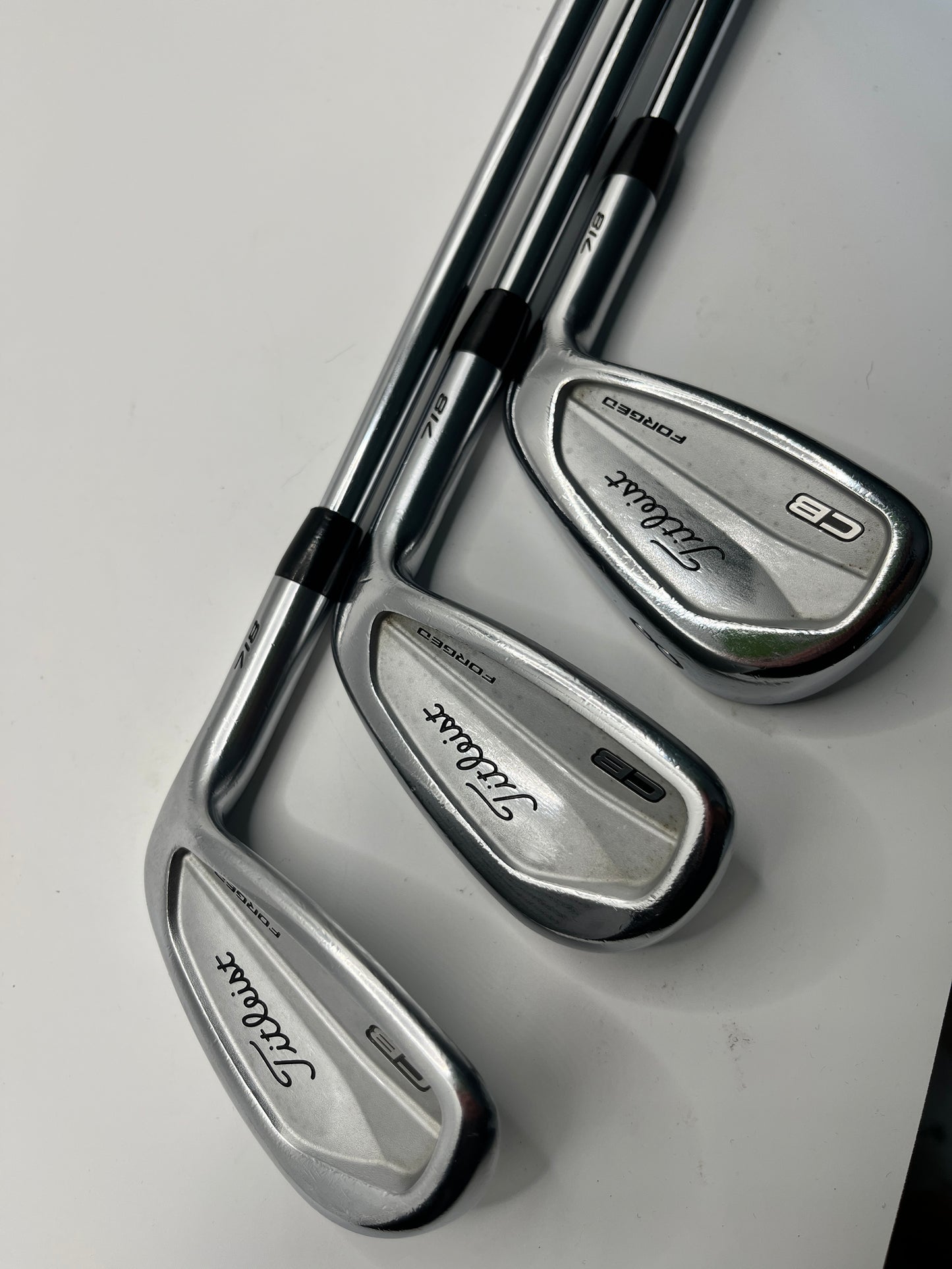 Titleist 718 CB Forged Irons / S300 Shafts / 5-PW Iron Set