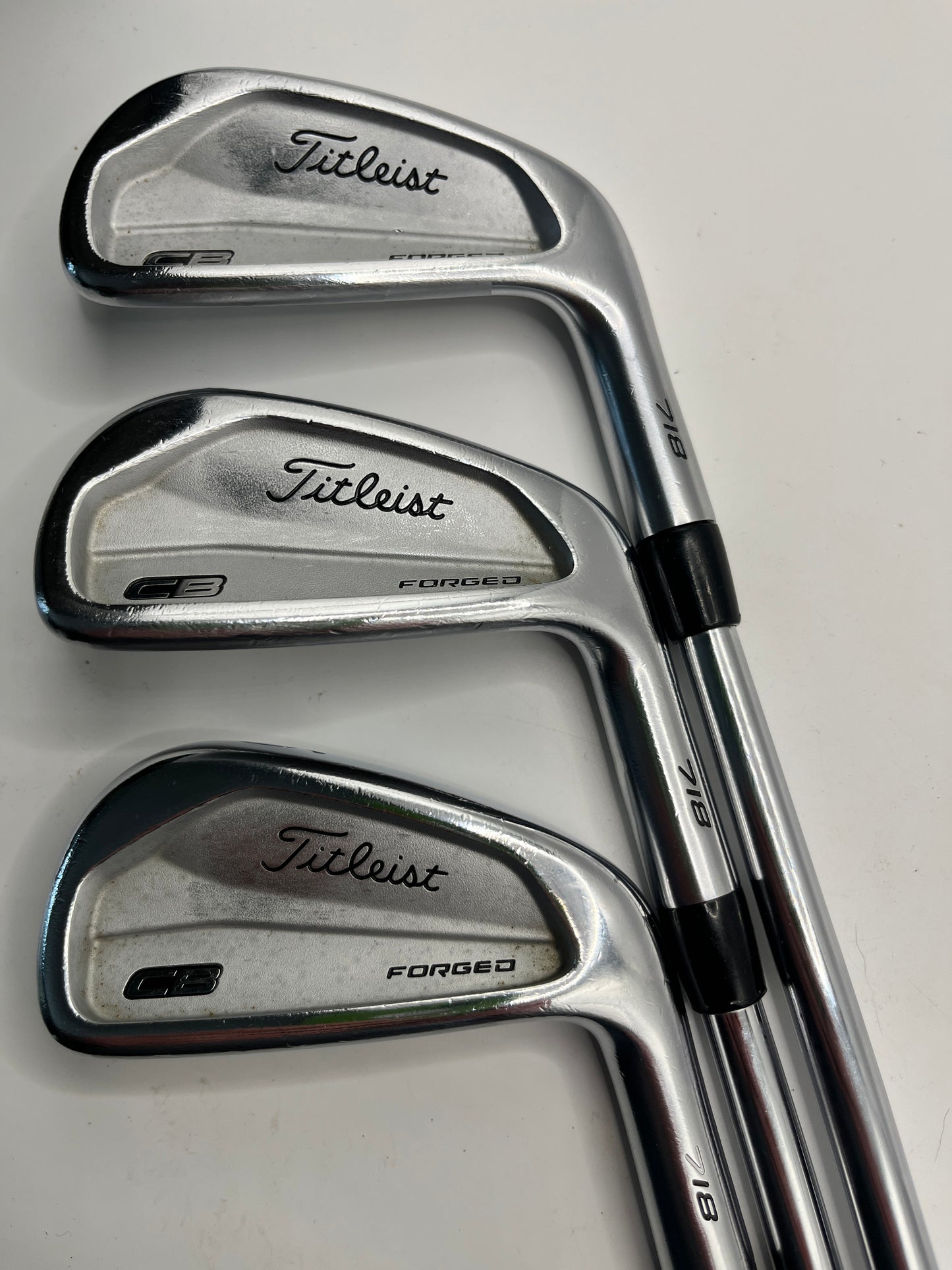 Titleist 718 CB Forged Irons / S300 Shafts / 5-PW Iron Set