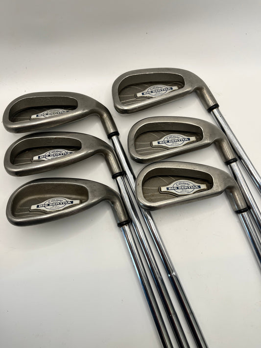 Used Set of Golf Clubs Callaway X12 Irons 5-PW with Regular Shafts