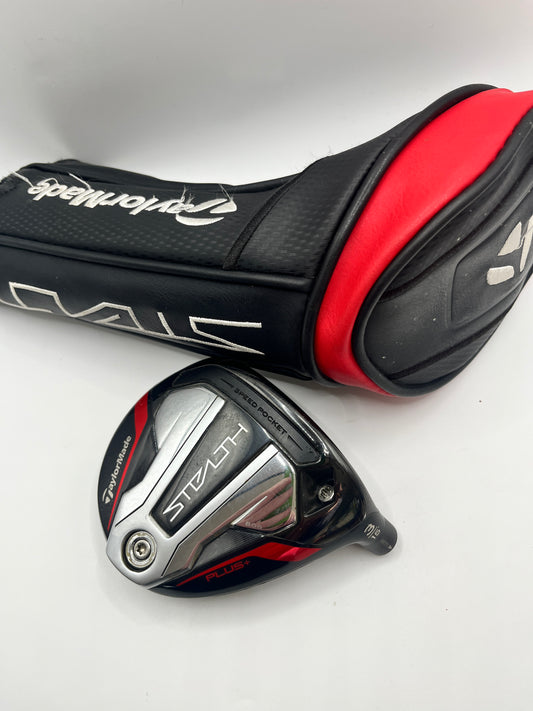 Used Taylormade Stealth Plus 3 Wood Head with Headcover