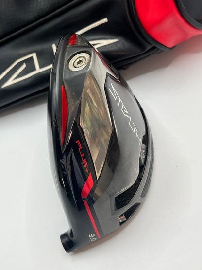 Taylormade Stealth Plus Driver / 9 degree / Head and Headcover Only