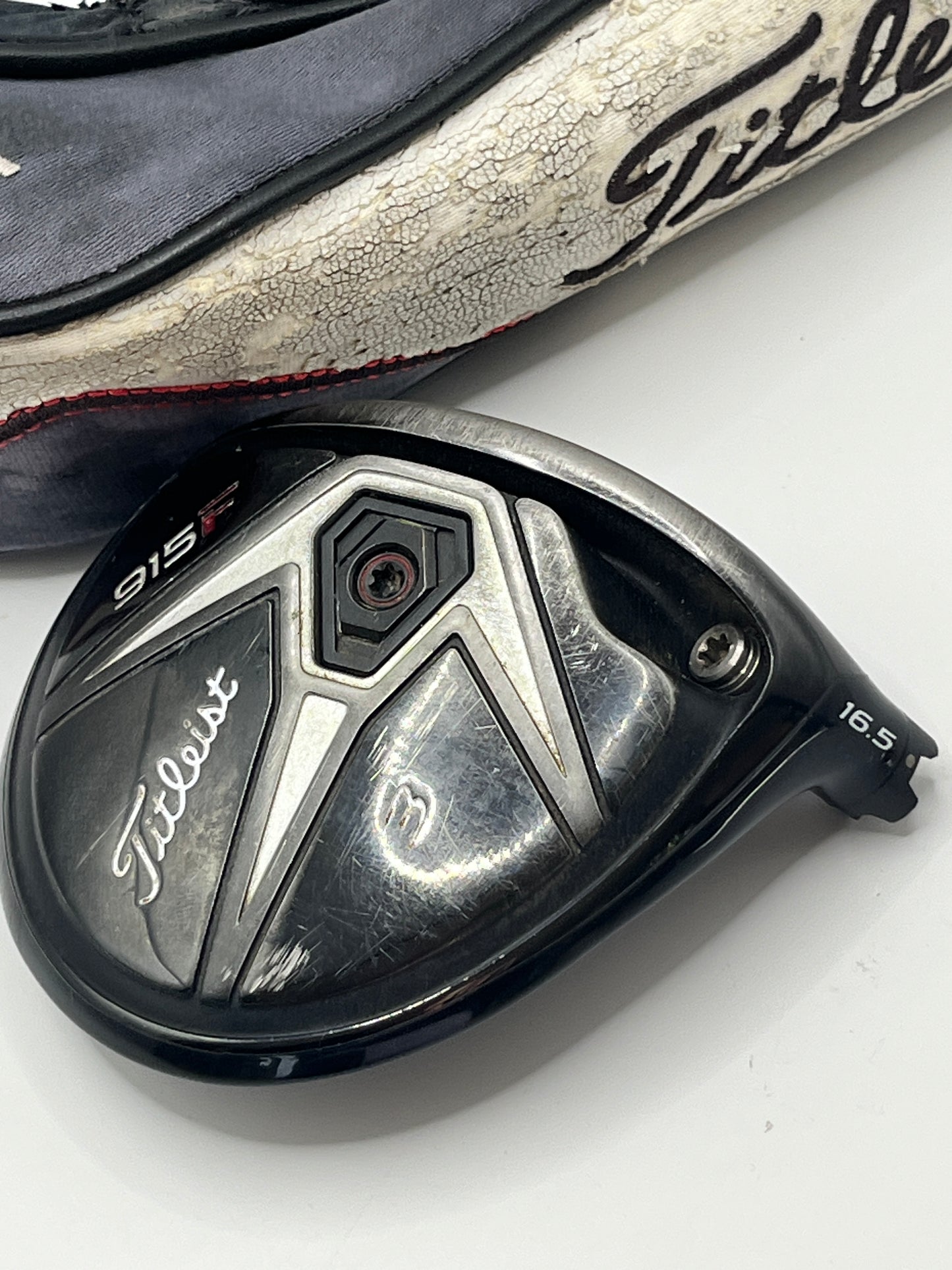 Titleist 915F #3 Wood / 16.5 Degree / Head and Headcover