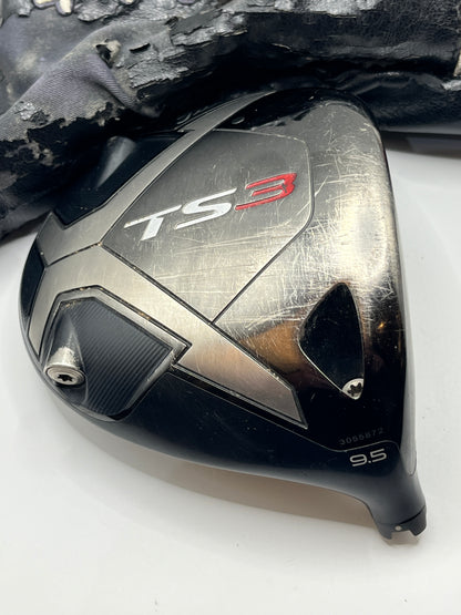 Titleist TS3 Driver  / 9.5 Degree / Head and Headcover Only