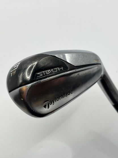 Taylormade Stealth DHY #3 Hybrid / 19 Degree / Stiff Flex Aldila Ascent Black