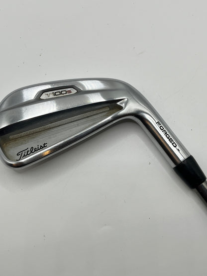 Titleist T100s (2021) Irons / N.S. Pro 880 AMC Stiff Shafts / 5-GW (7 irons)
