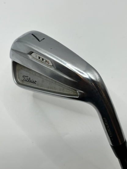 Titleist T100s (2021) Irons / N.S. Pro 880 AMC Stiff Shafts / 5-GW (7 irons)