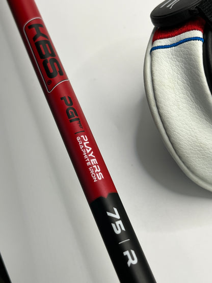 Cobra Aerojet #4 Hybrid / 21 Degree / Regular Flex / KBS PGI Players