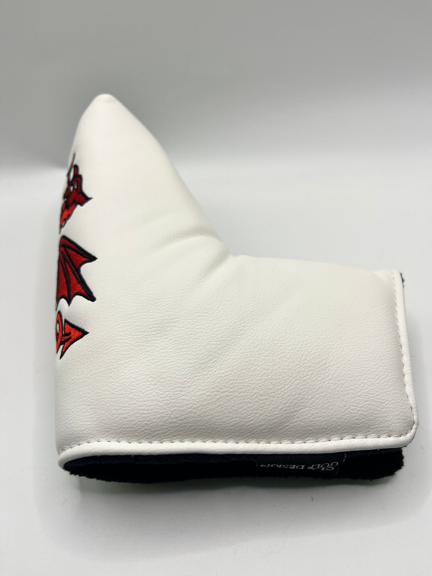 Blade Putter Headcover - Welsh Dragon - Magnetic Closer