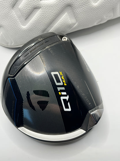 Taylormade Qi10 MAX Driver / 10.5 Degrees / Head and Headcover Only