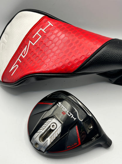 TaylorMade Stealth2 Plus #3 Wood / 15 Degrees / Head Only