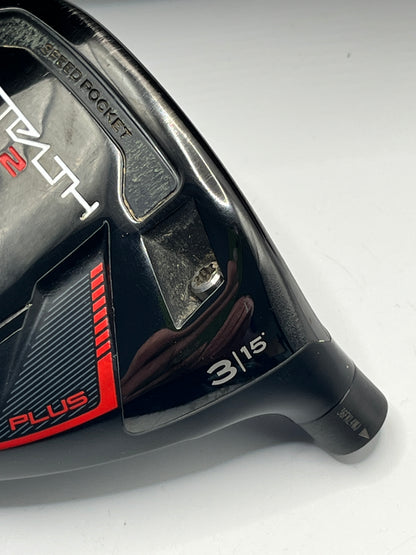 TaylorMade Stealth2 Plus #3 Wood / 15 Degrees / Head Only