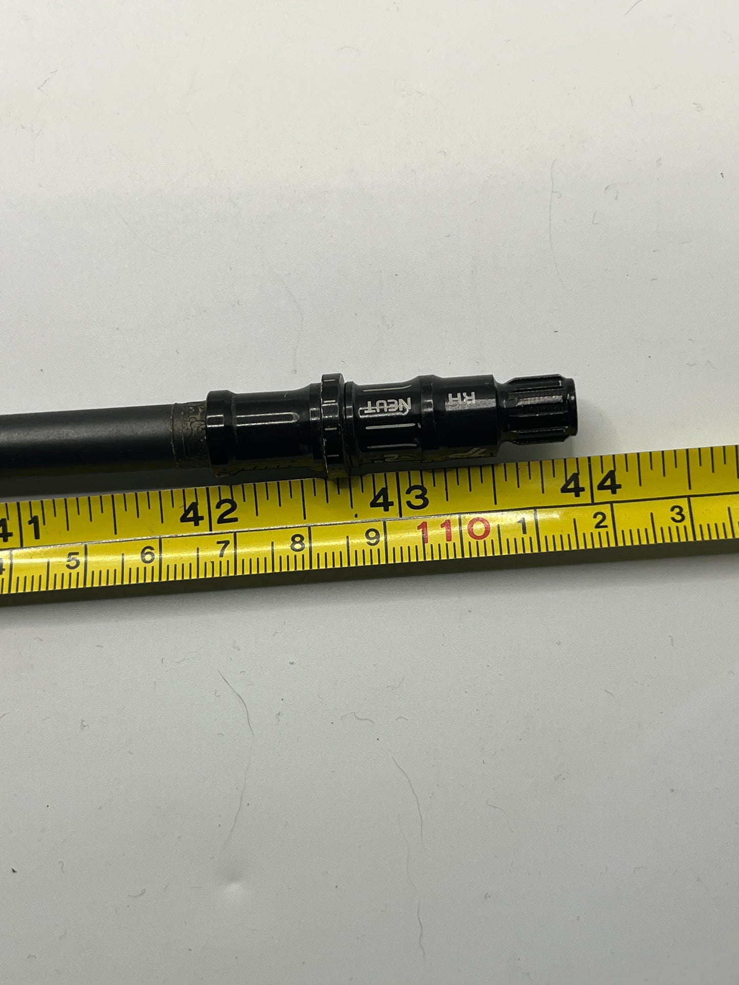 HZRDUS Smoke Black 60 Driver Shaft / Regular Flex / Taylormade Adaptor