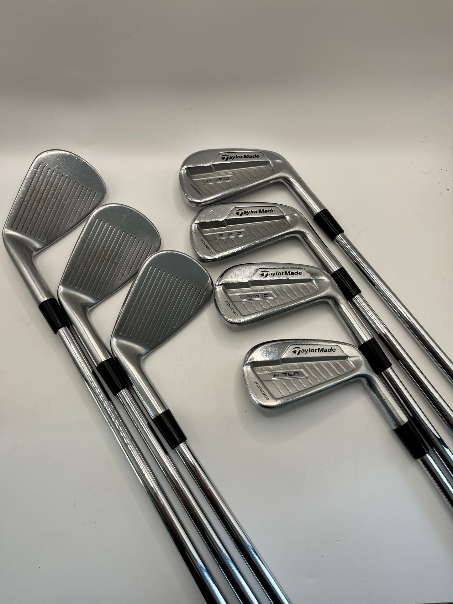 Taylormade P760 Irons / 4-PW / Stiff Flex / Project X Rifle 6.0